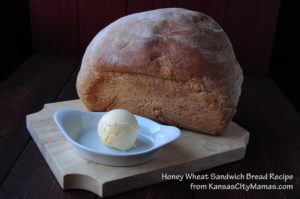 This is the BEST Sandwich Bread you will ever make. So healthy, so soft, and stays fresh for up to a week. Honey Wheat Sandwich Bread Recipe