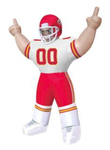 NFL Kansas City Chiefs Inflatable Super Sled 