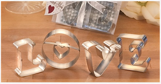 Love Cookie Cutter Set