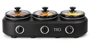 TRU 3-Crock Slow Cooker