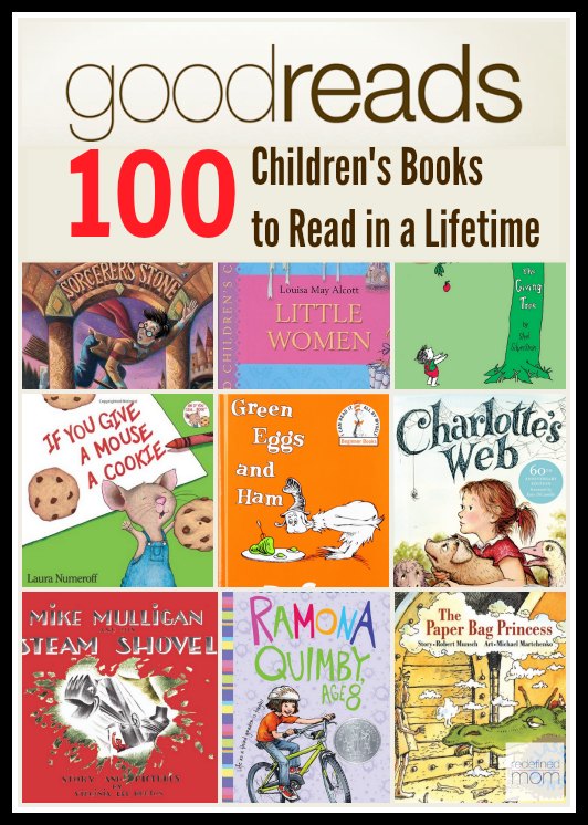 Goodreads has just released their 100 Children's Books to read in a lifetime. This list was compiled by the members of Goodreads and includes both children's and young adult fiction. Did they miss any of your favorite childhood books? Take a look and see.
