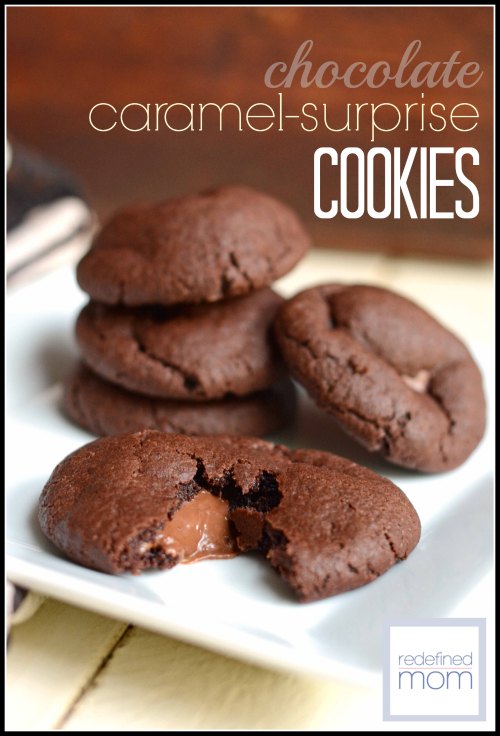 This Chocolate Caramel Cake Cookies Recipe combines the yumminess of chocolate and caramel in to an irresistible cookie. Plus it only has five ingredients and is easy enough that the kiddos can make it BY THEMSELVES. Did I also mention it is a "ringer"....like no one will be able to resist eating one or five?