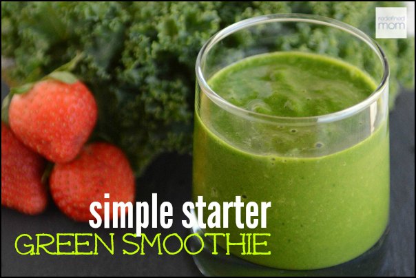 Green smoothies shouldn't taste like lawnmower clippings. This Simple Starter Green Smoothie Recipe is the perfect base smoothie for adding your favorite sweet fruit for an amazing tasting smoothie every time.