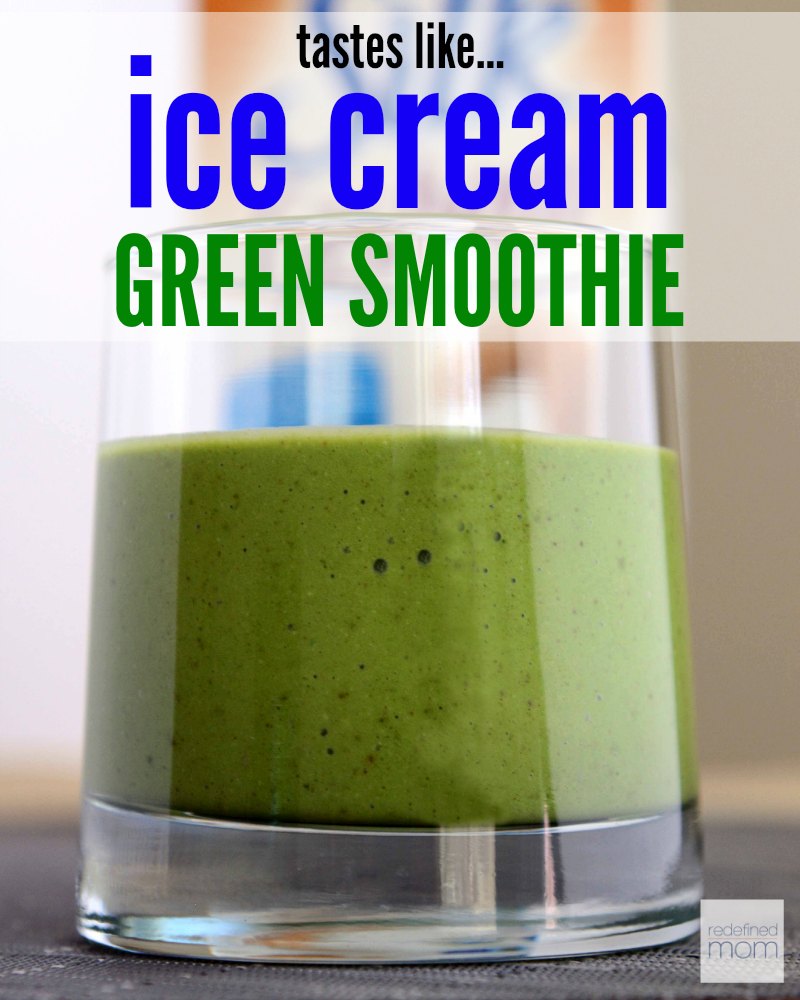 Okay, maybe not totally like ice cream! But this Tastes Like Ice Cream Protein Green Smoothie Recipe is the creamiest smoothie EVER (just like ice cream) due to the combination of raw cashews, dates, and bananas.