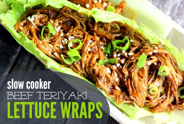 This Slow Cooker Beef Teriyaki Lettuce Cups Recipe is low-carb and can easily be adjusted for special diets. Even better, it's made in the slow cooker!! Get your Asian Food Fix with limited time of effort!! 