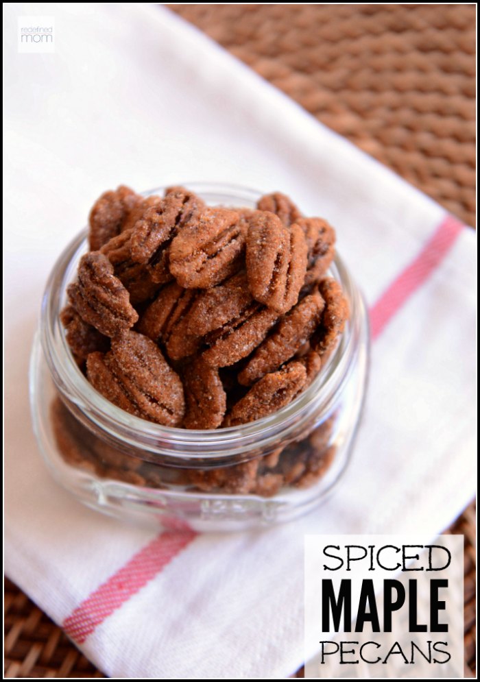 Remember the kiosks at the mall that sold "flavored nuts"? This Spiced Maple Pecans Recipe is reminiscent of those nuts, but with a kick of "heat" at the end.