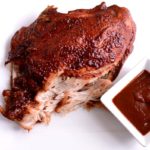 Easy family meal in minutes! This 4-Ingredient Instant Pot Barbecue Turkey Recipe is a perfect weeknight meal and makes amazing leftovers for the next day.