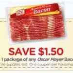 HOT Coupon: $1.50/1 Oscar Mayer Bacon