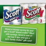 Give Your Best Money Saving Tip – Get Coupons from Scott