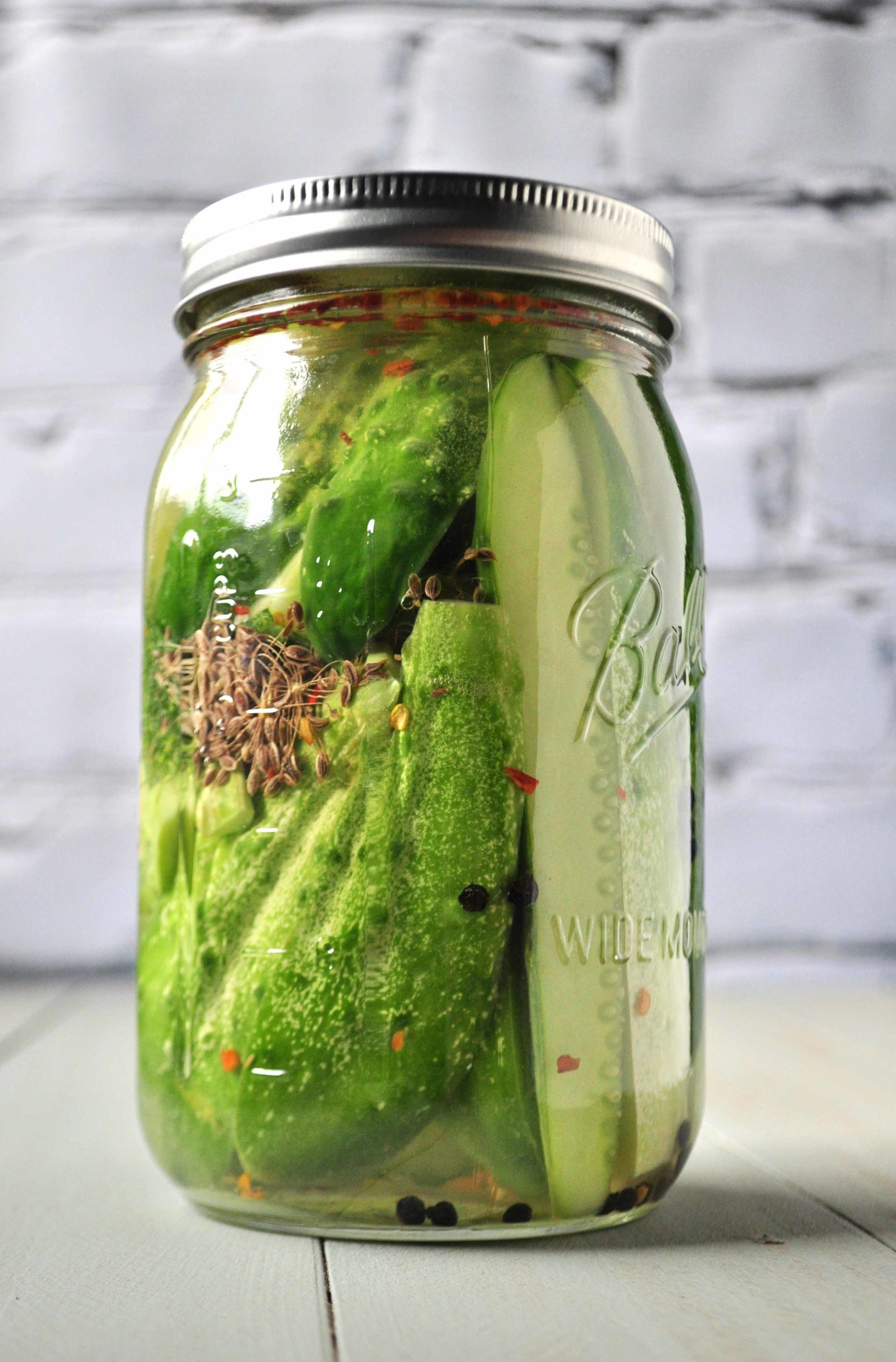 Easy Refrigerator Pickles