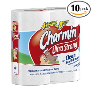 Amazon: Charmin Ultra Strong 40 Double Rolls for $23.51 - Shipped