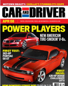 Car and Driver Magazine