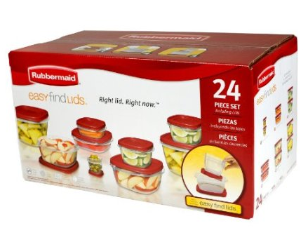 Rubbermaid-24-Piece Storage Set