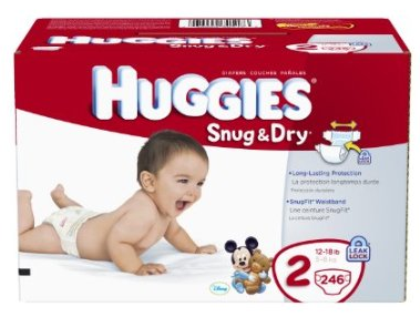 Huggies Snug & Dry Size 2 Diapers