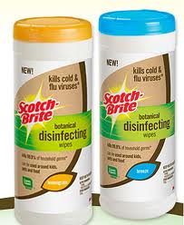 Scotch Brite Disinfecting Wipes