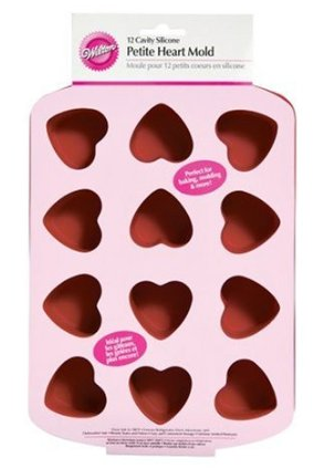 Wilton Petite Heart Silicone Pan for $8.35