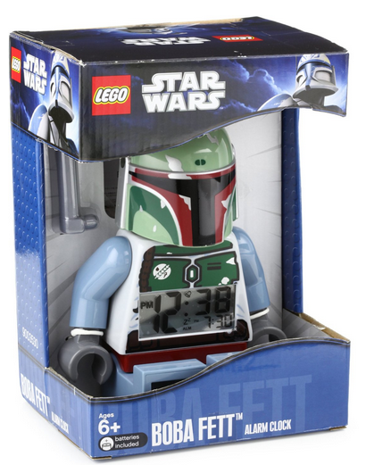 LEGO Star Wars Bobba Fett Alarm Clock