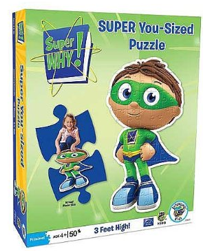 Super Why Three Foot Puzzle