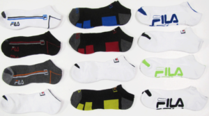 Graveyard Mall 12-Pair Fila Socks