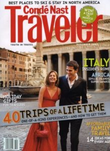 Conde Nast Traveler Magazine