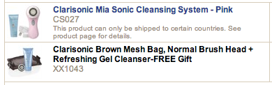Clarisonic Bonus Buy