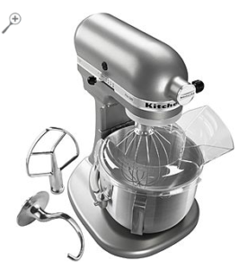 Silver Kitchen Aid Mixer