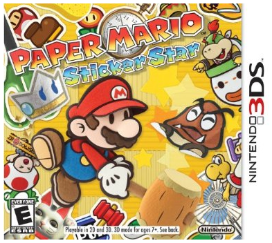 Paper Mario Sticker Star 3DS