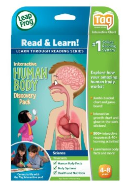 LeapFrog Tag Interactive Human Body Discovery Pack