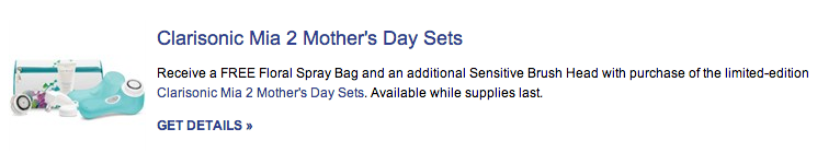 Clarisonic Mother's Day Deal Set
