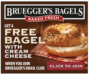 Brueggers Bagel Coupon