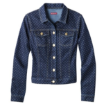 Target.com | Merona® Women’s Printed Dot Denim Jacket for $17.00 – Shipped