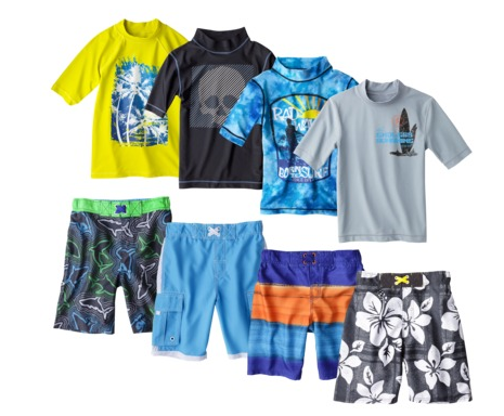 Target store boys swimwear