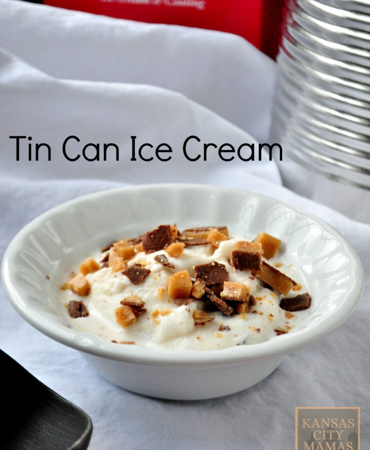 Tin Can Homemade Ice Cream Recipe | Kansas City Mamas