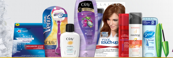 Holiday Beauty Rebate P&G