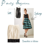 Holiday Party Fashion Trend: Sequins In Muted and Classic Colors