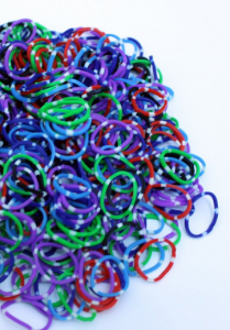 Rainbow Loom Polka Dot Bands