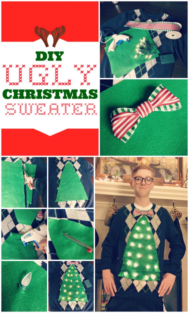 ugly sweater collage