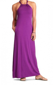 Sporty Mom Fashion - Purple Dress