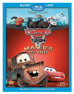 Cars Toon Mater s Tall Tales Blu ray DVD Combo for 9.49