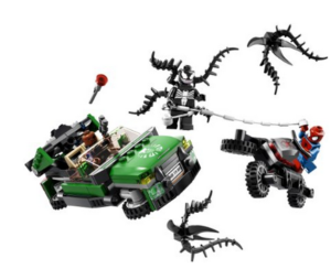 Spiderman Car Chase LEGO Set