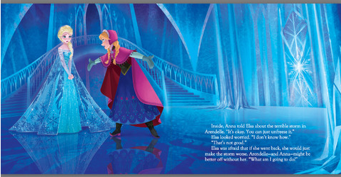 Free Frozen Story Book