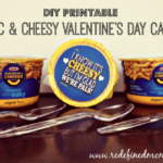 DIY Printable Mac & Cheesy Valentine’s Day Card