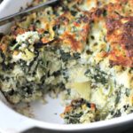 Easy Spinach Casserole With Artichokes & Quinoa