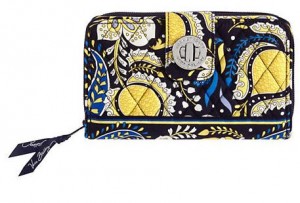 Turn Lock Wallet Ellie Blue