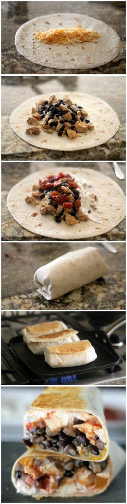 Healthy Chicken Burrito Recipe