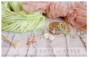 Cents of Style Peach & Mnt