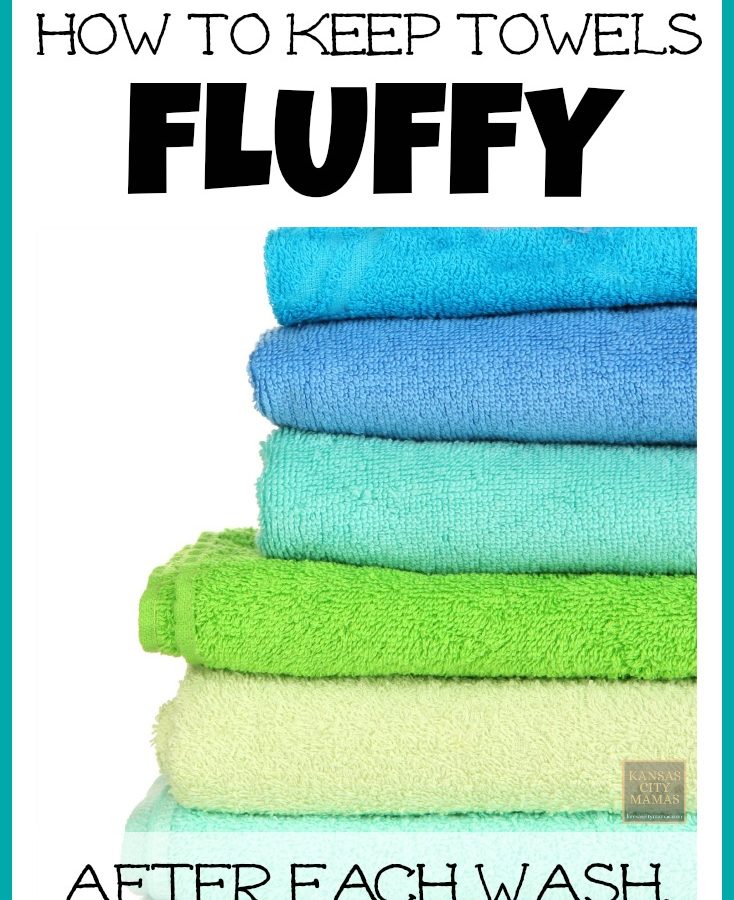 How To Get Fluffy Towels After Each Wash | KansasCityMamas.com