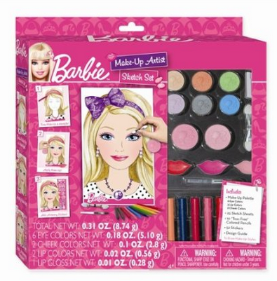 Barbie Make-Up Artist Sketch Set by Fashion Angels for $5.89