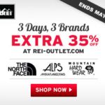 REI Outlet | Extra 35% Off North Face, Alps & Mountain Hardware