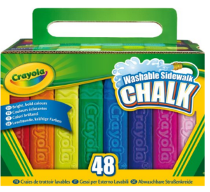 Crayola Washable Chalk 48-Count